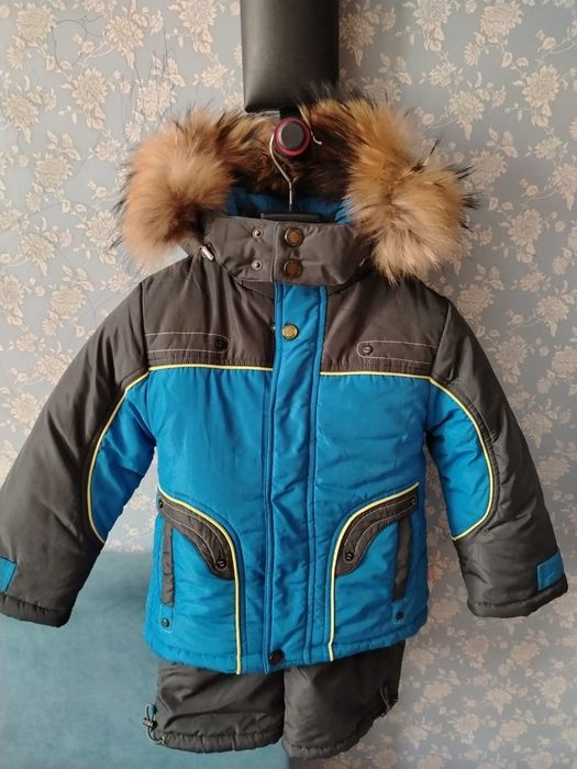 Зимняя куртка с комбинезоном