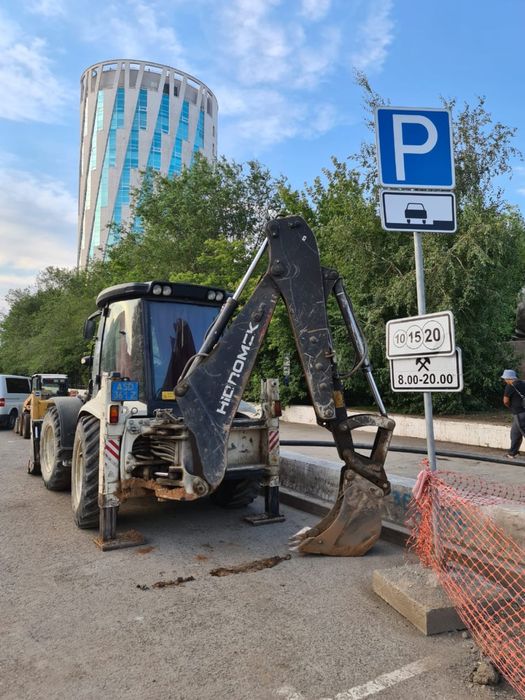 Услуги экскаватора погрузчика
