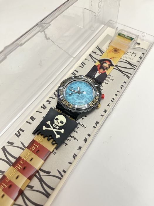Swatch Unisex Pirate SDB902 Uncino Loomi Scuba 200