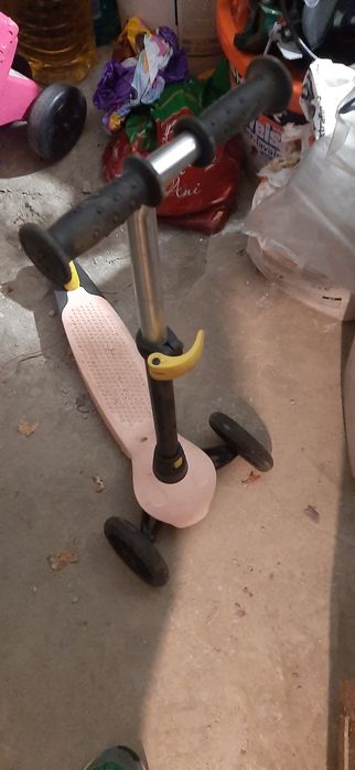 Pachet trotineta,motocicleta si bicicleta fara pedale