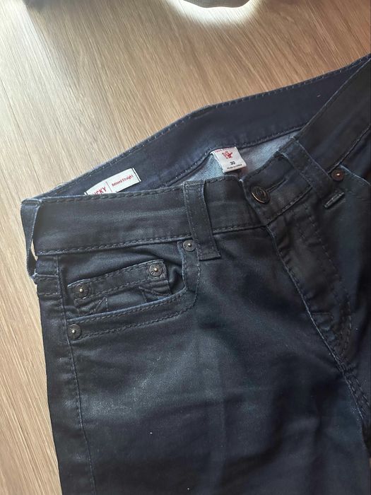 True religion waxed jeans