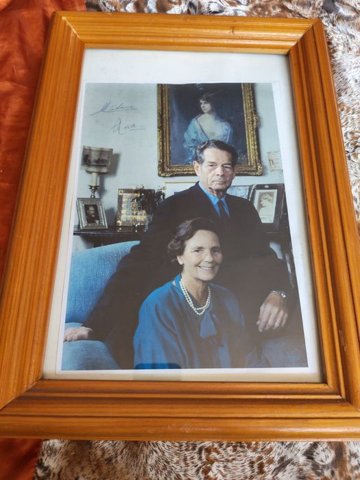 Lot  fotografii  familia regală înrămate