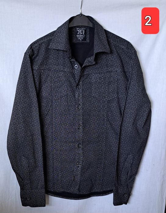 Мъжка риза с дълъг ръкав