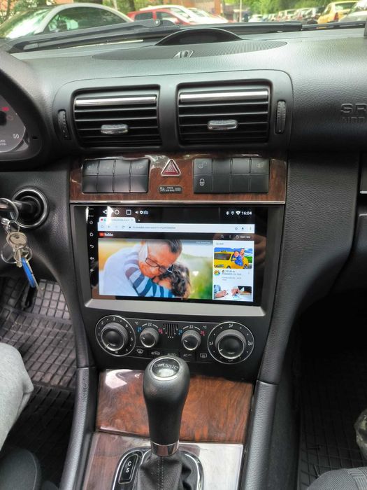 Navigatie Android Mercedes c class W203
