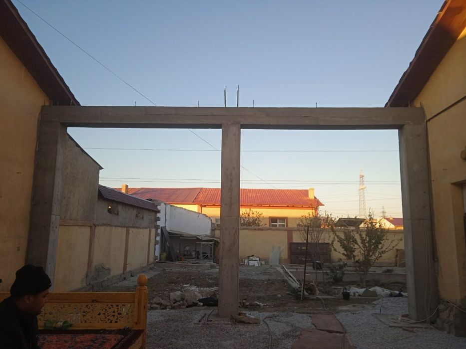 Нолдан участка курамиз битон куйиш гишт триш шлакаблок ишларни киламиз