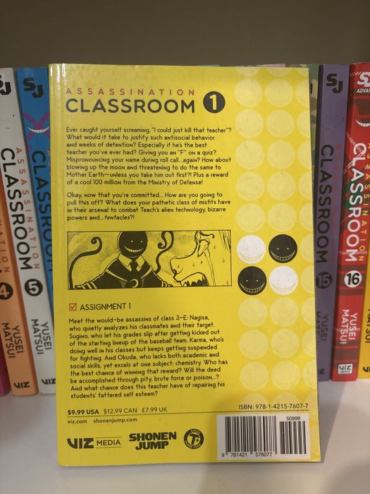 Assassination Classroom Manga