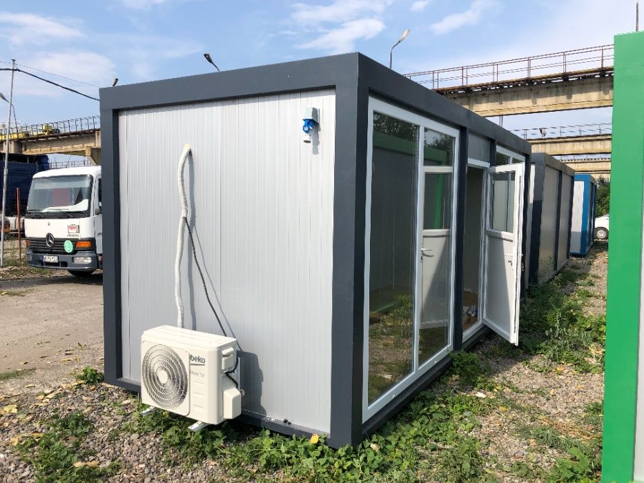 container birou izolat magazin dormitor organizare de santier ieftin