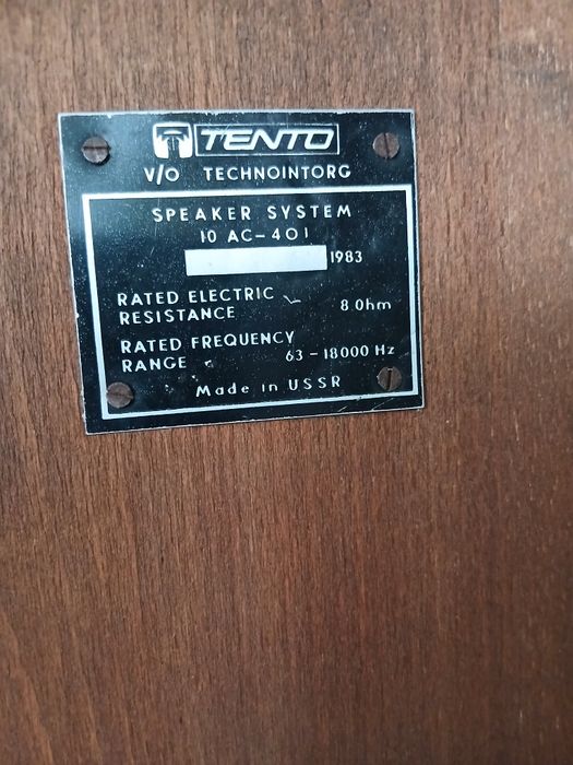 Vând boxe  TENTO