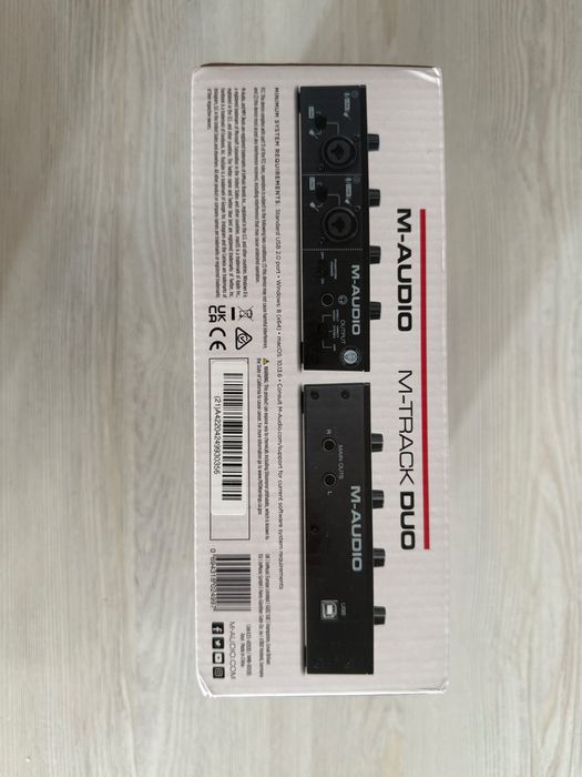 M-audio M-track duo - Новый!
