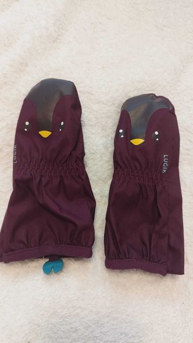 Pantaloni de schi + manuși Lugik (Decathlon)