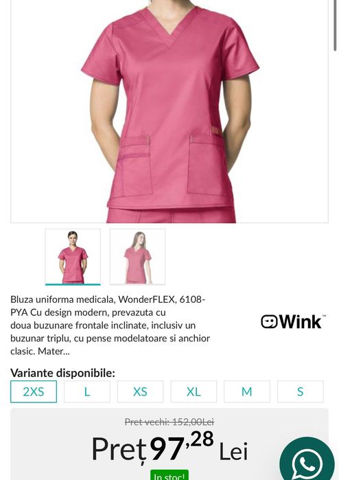 Costum medical Wonder Wink