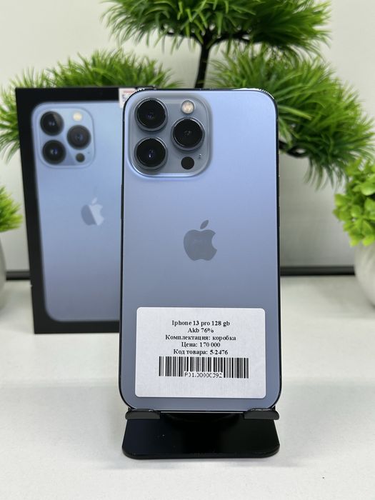 iphone 13 pro 128 gb Akb 76%