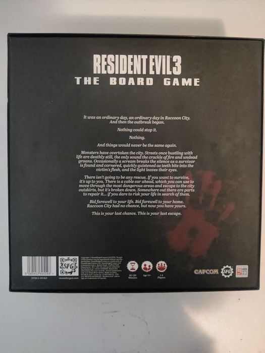 Resident Evil 3 joc de societate boardgame