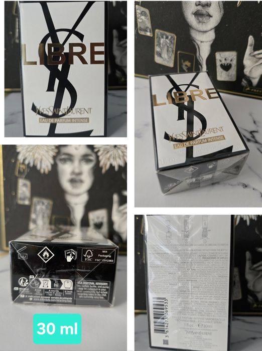 Libre ysl 30 ml eau de parfum intens