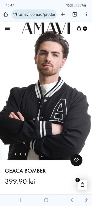 Geaca Bomber-Amavi-Hanorac-Jacheta-Sacou