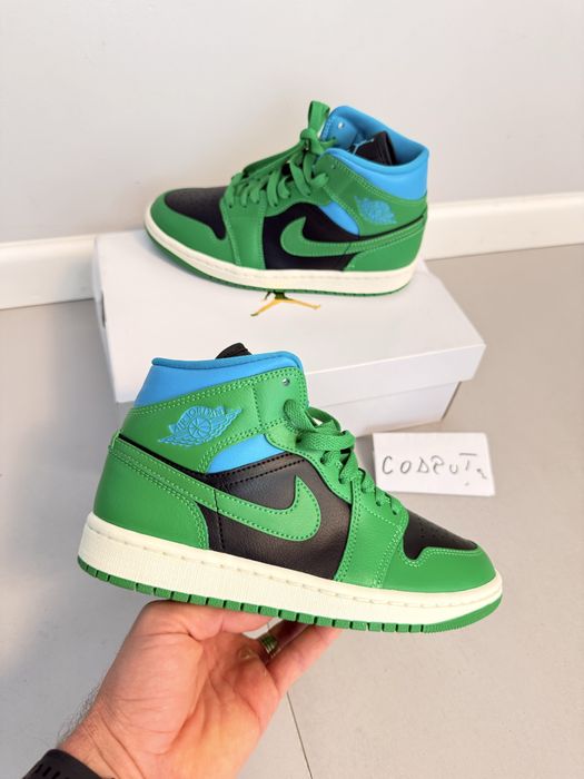 Air Jordan 1 Mid Aquatone