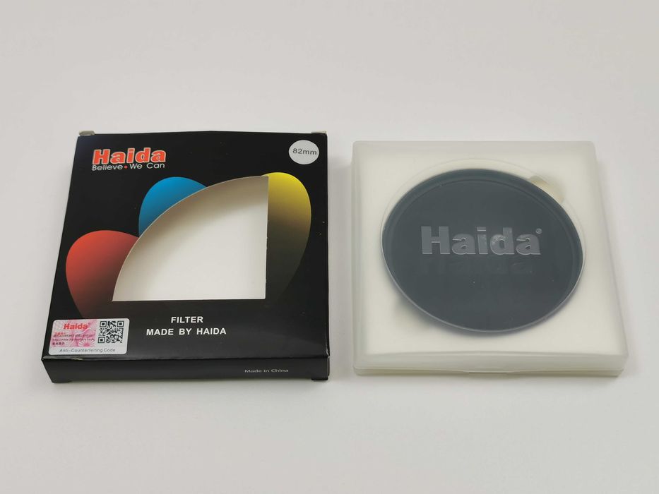 Комплект от 3 броя ND филтри Haida 82mm (ND0.9 8x / ND1.8 64x / ND3.0 1000x)
