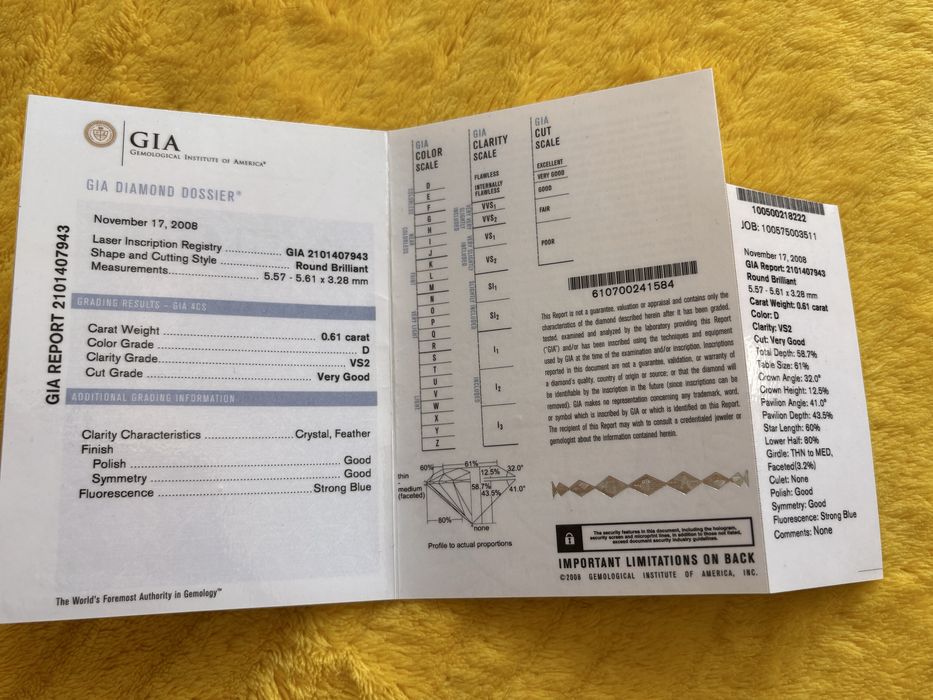 Златен пръстен с ДИАМАНТ