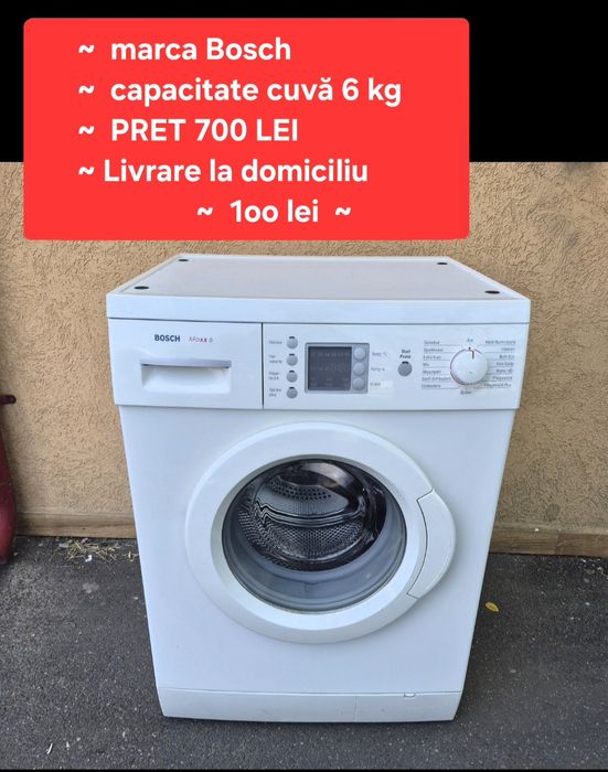 Masini de spalat rufe automate import Germania.  Wa 60665 A++ / A+++