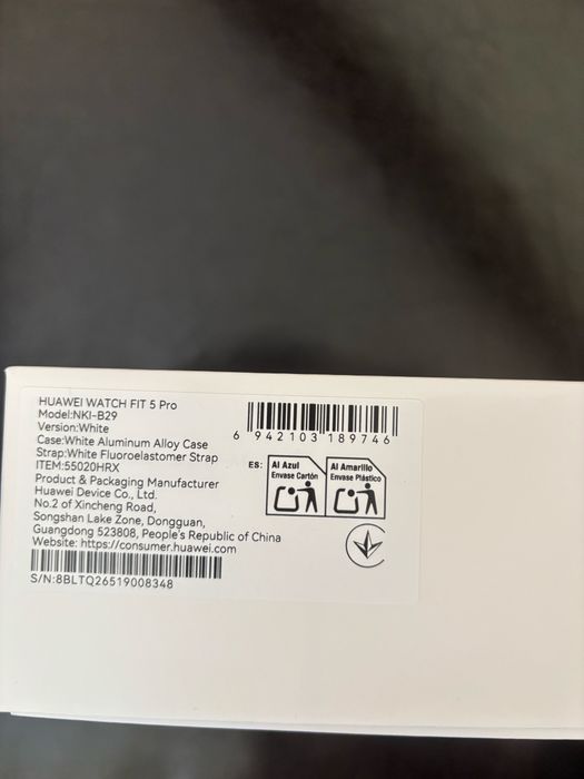 Huawei watch Fit 5 Pro