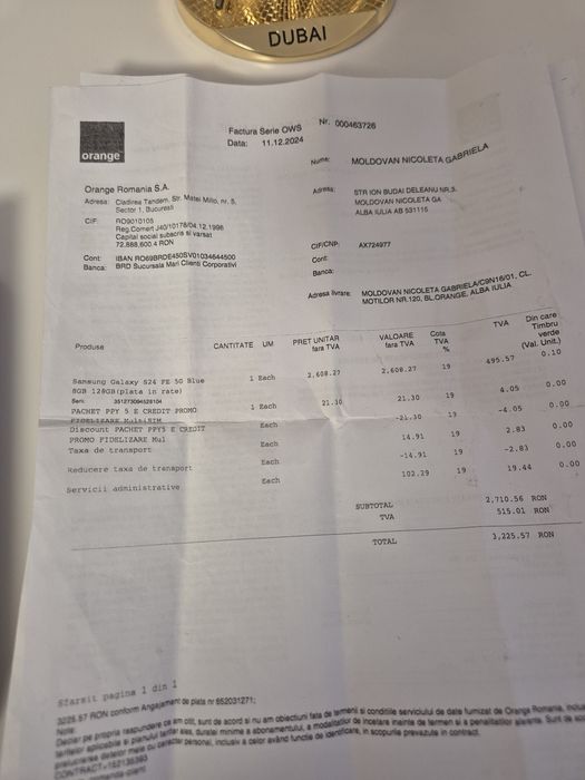 Galaxy S24 FE 5G Impecabil