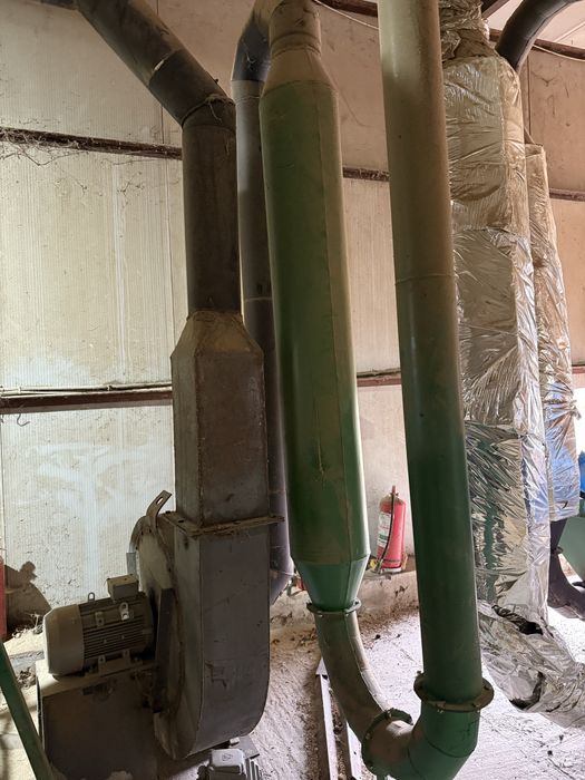 Uscator rumegus cu capacitate de 800 kg pe ora