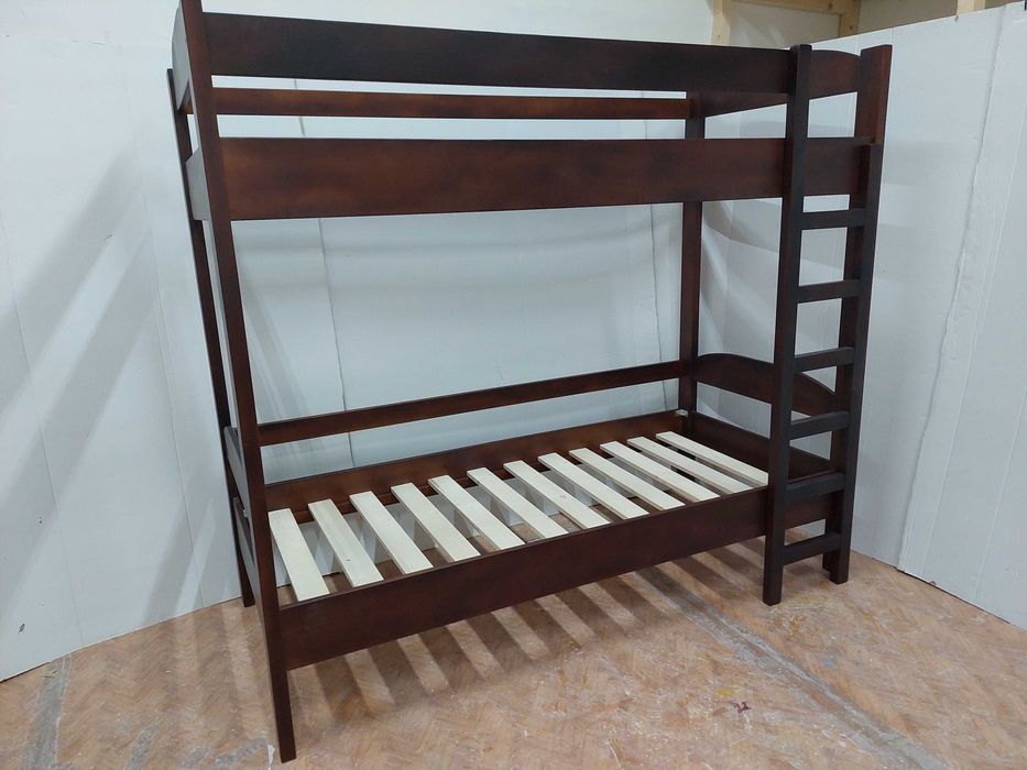 TRANSPORT GRATUIT.Pat etajat lemn masiv.Cod 2003E