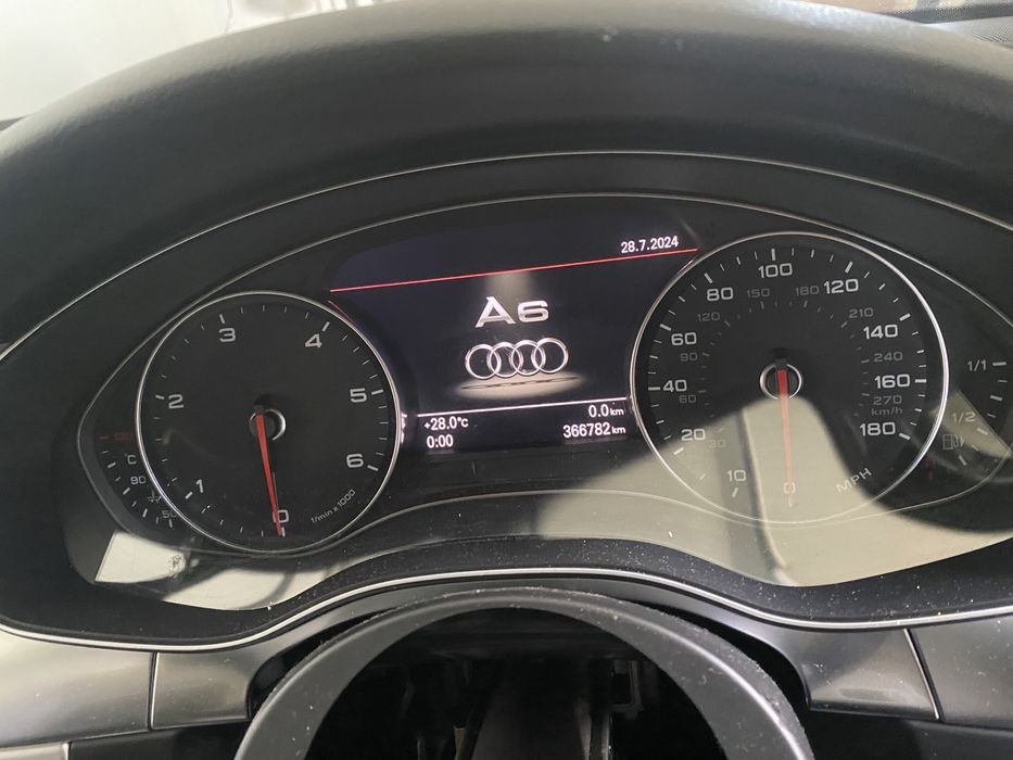 Ceasuri bord color uk display mare audi a6 c7 audi a7