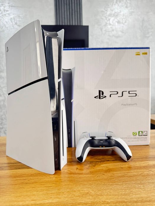 Playstation 5 slim 1tb с дисководом