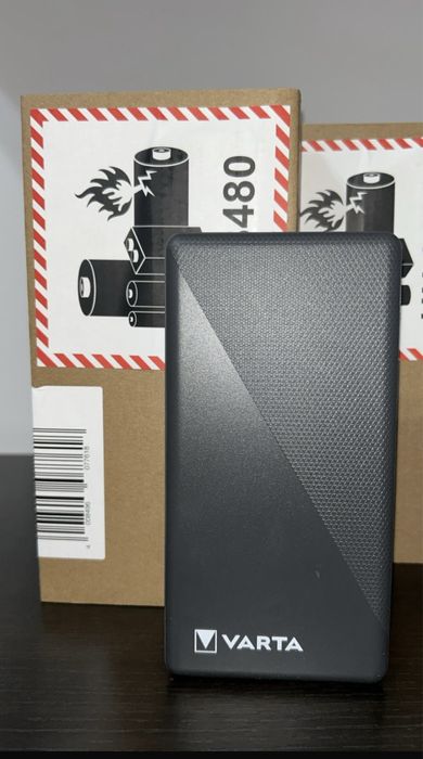 Baterie Externa 20000mAh, Varta, iesire USB A + C