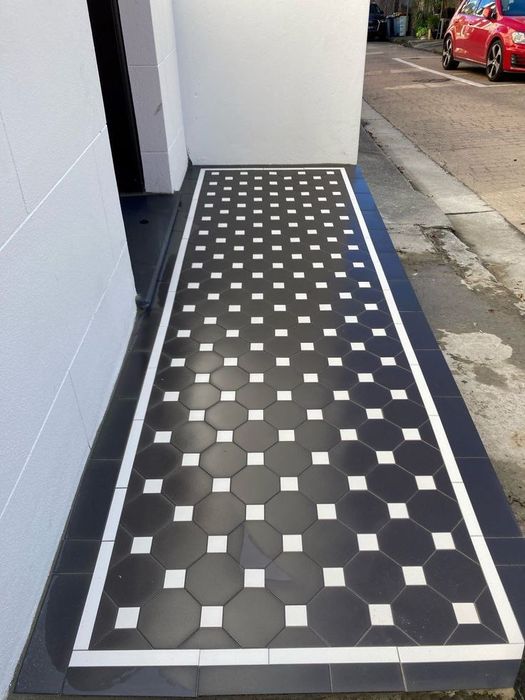 Брусчатка Тосеймiз Укладка Брусчатки