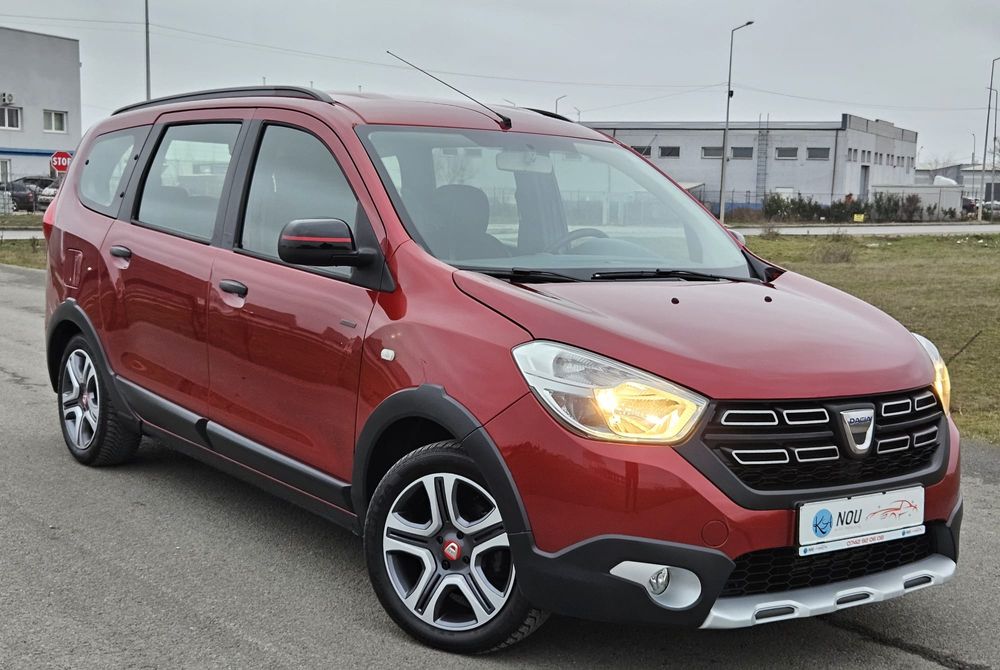 Dacia Lodgy Stepway 7 locuri   137.000 km cu navigatie, camera,