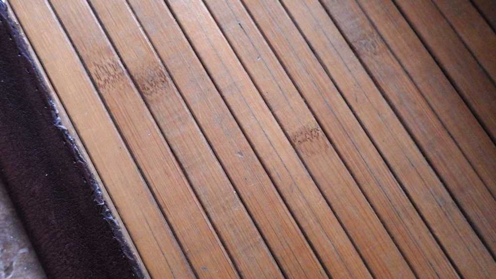 Килим 178 х 120 см. в стил „Рустик” от тънки бамбукови летвички