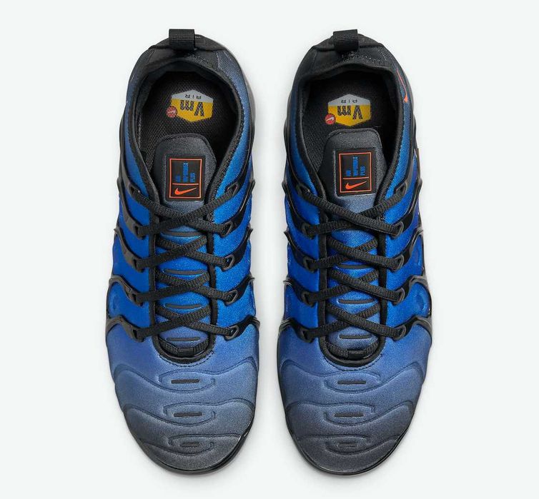 ПРОМО! Nike Air VaporMax Plus Blue and Orange