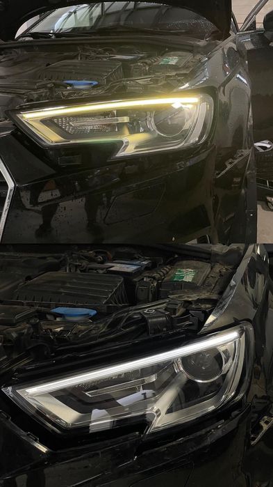 Reparatii faruri / Aburire / Condens / Inlocuire sticla, carcasa, fibre DRL / Chrome Delete/ Custom