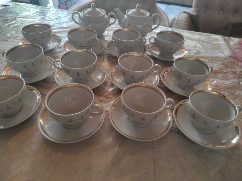 Антиквариат Немецкий Чайный сервис KAHLA