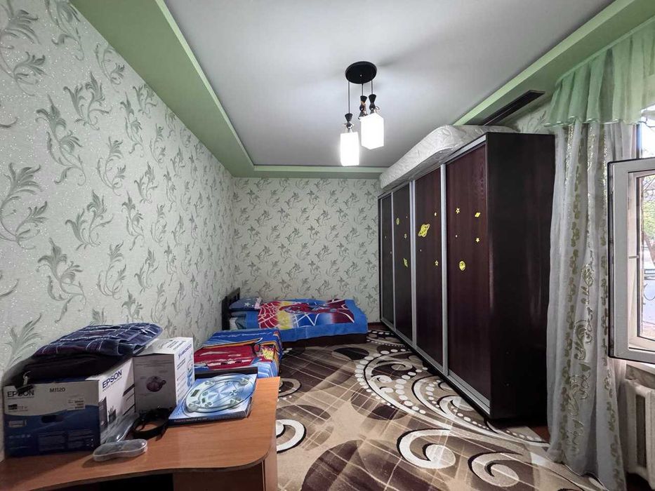 Яшнабад 22 авиагородок 3/1/2 87 кв.м. кирпич, квартира с ремонтом=