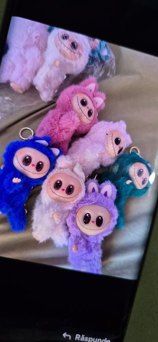 Labubu the monsters noi toate culorile