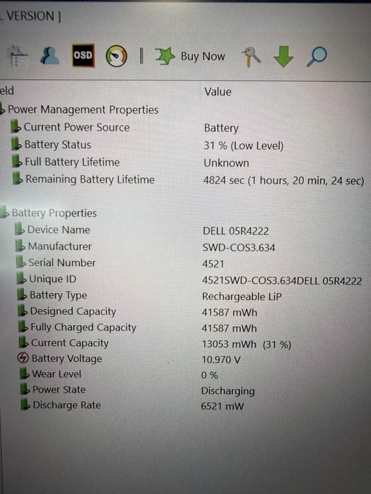 Dell Latitude 5420 i5 16GB 256GB SSD Nou nefolosit baterie 100%