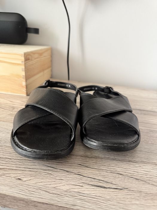 Vand sandale negre piele