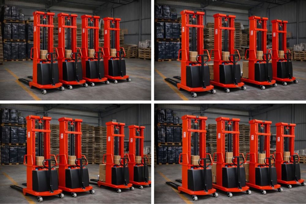 Штабелер ручной гидравлический электрический кара оптом Saab shtabeler