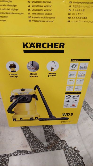 Прахосмукачка KARCHER WD-3