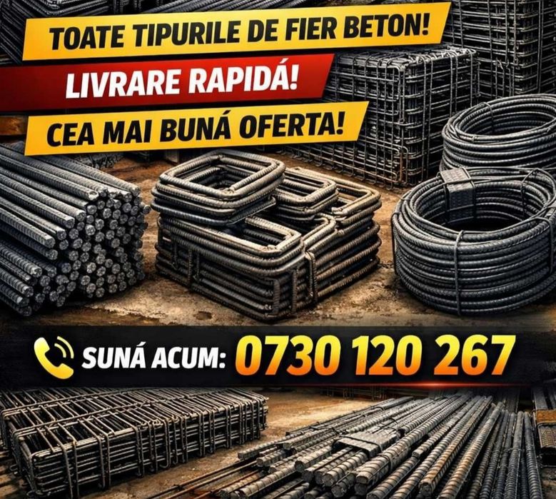Oțel beton fasonat -fier-Soluții profesionale petru construcții