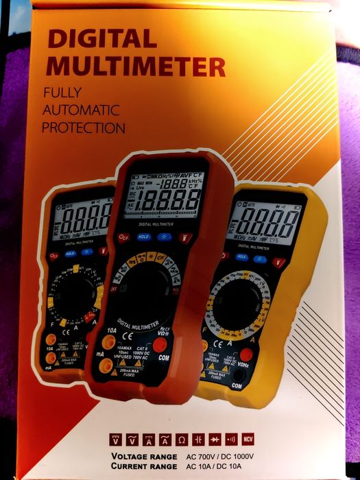 Продаётся E-tech мультиметр CZD-86E, цифровой