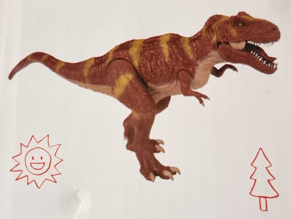 Tyrannosaurus Rex cu baterii - Dinozaur cu lumina si sunet