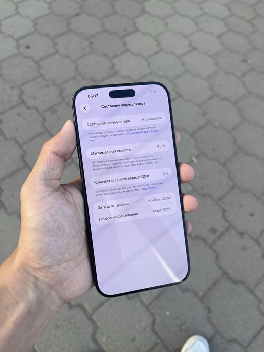 iPhone 16 Pro Max 256gb / 93%