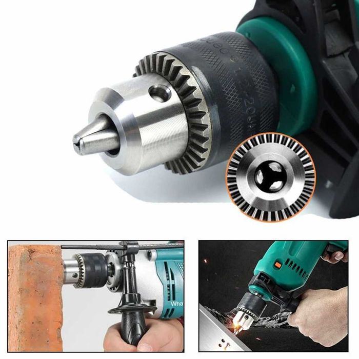 Ударна бормашина и ъглошлайф 1200W Kraft Royal