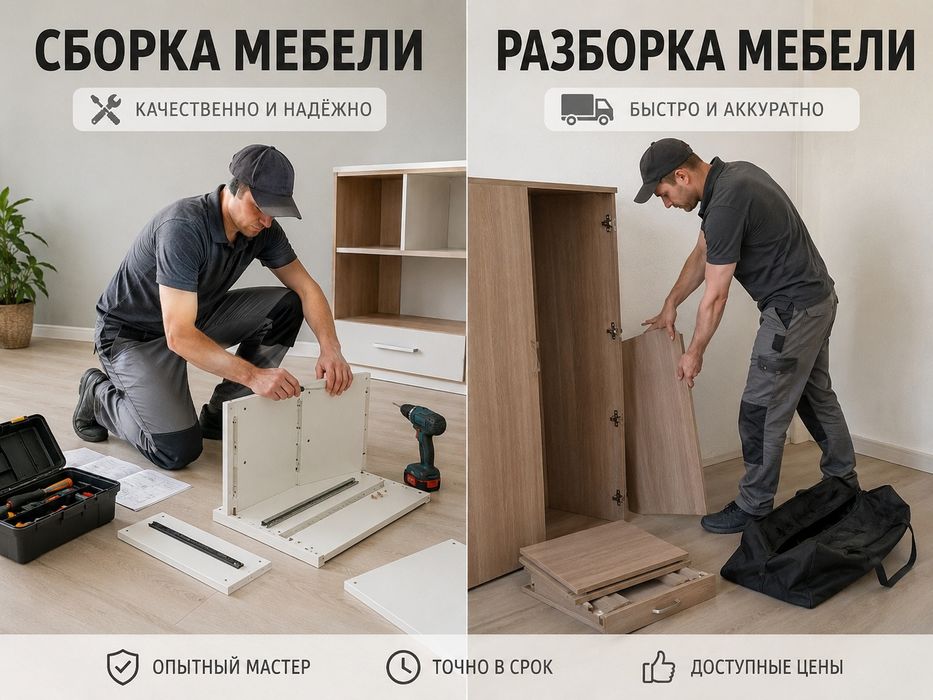 Сборка и разборка мебели