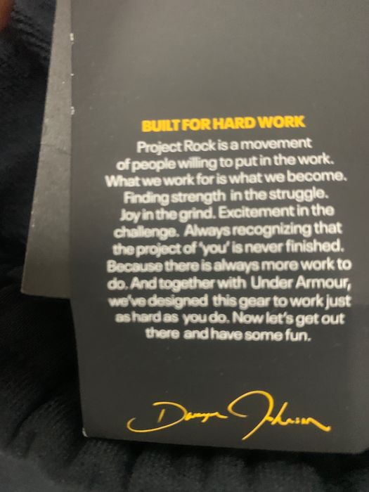 Project Rock • Under Armour • USA