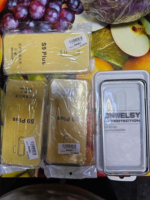 Телефон Samsung S9+ plus 64gb кутия зарядно Протектори ТОП